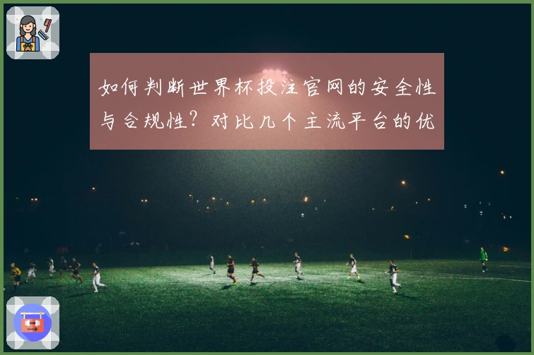 如何判断世界杯投注官网的安全性与合规性？对比几个主流平台的优缺点